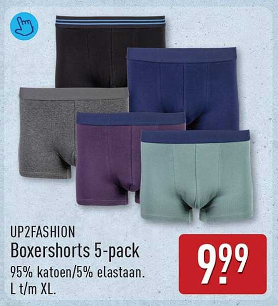 UP2FASHION Boxershorts 5-pack