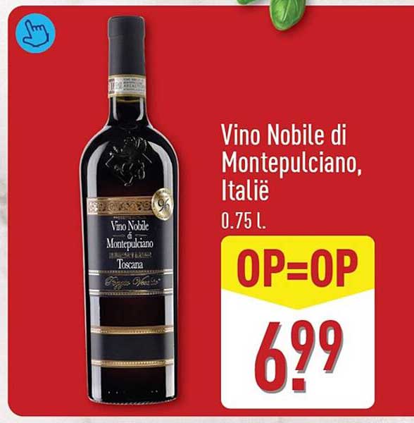 Vino Nobile di Montepulciano, Italië 0.75 L OP=OP