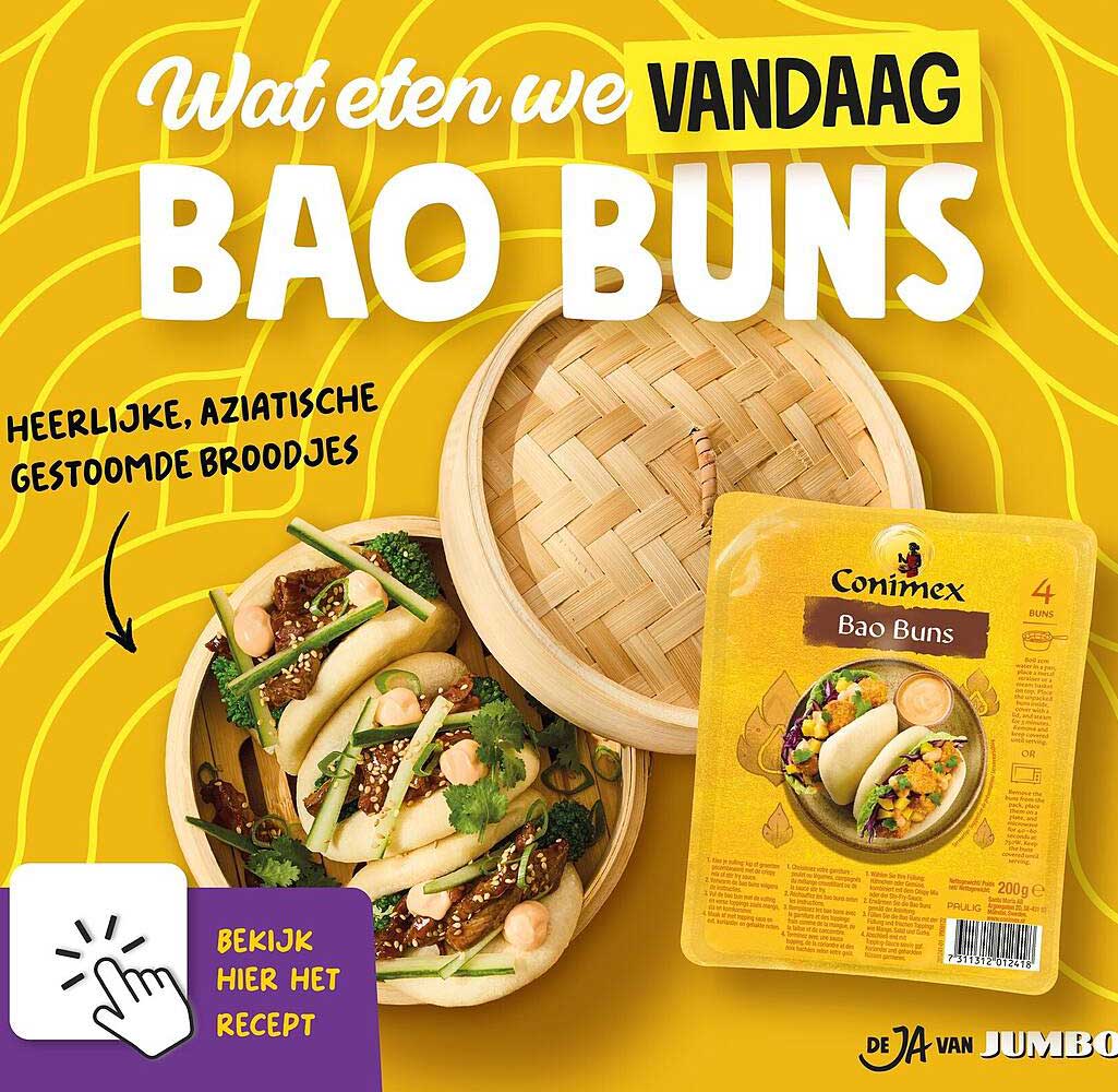 Wat eten we vandaag BAO BUNS