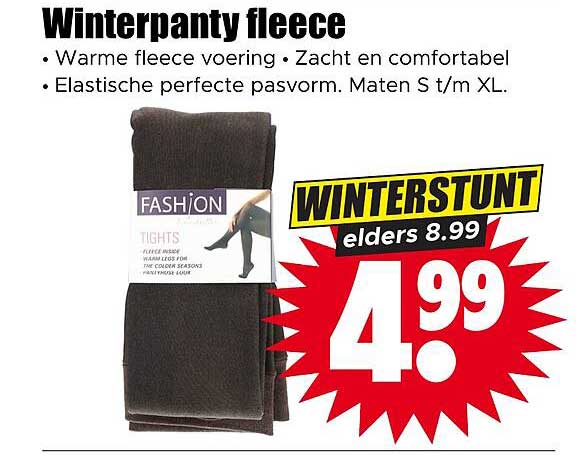 Winterpanty fleece WINTERSTUNT elders 8.99