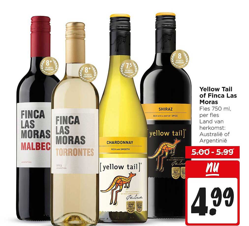 Yellow Tail of Finca Las Moras