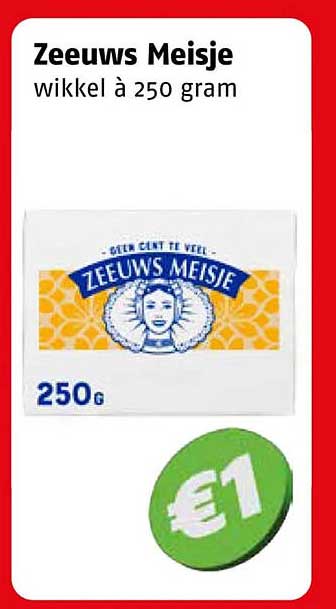 Zeeuws Meisje wikkel à 250 gram