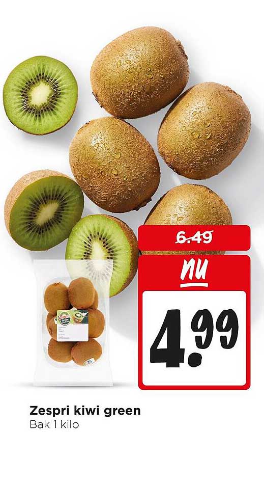 Zespri kiwi green Bak 1 kilo