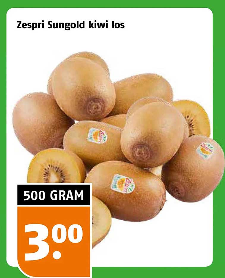 Zespri Sungold kiwi los