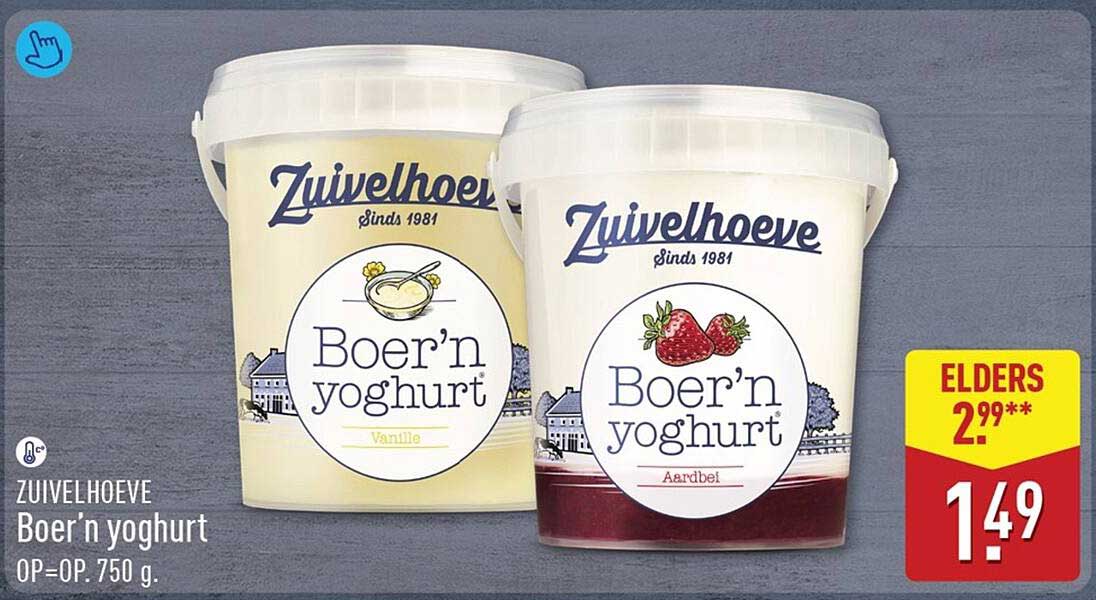 Zuivelhoeve Boer'n yoghurt