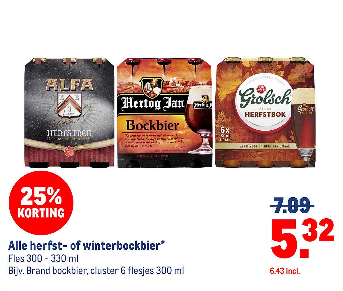 Alle herfst- of winterbokbier*