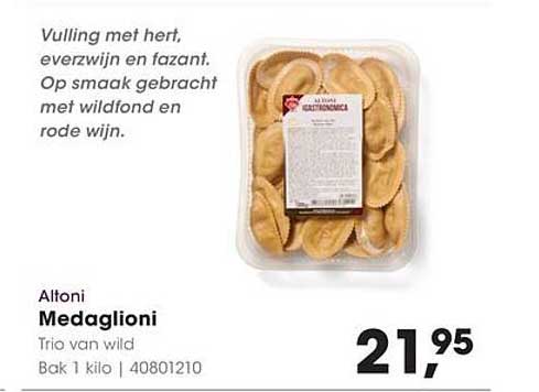 Altoni Medaglioni Trio van wild