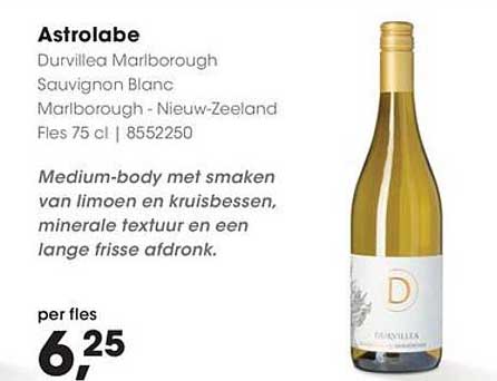 Astrolabe Durvillea Marlborough Sauvignon Blanc