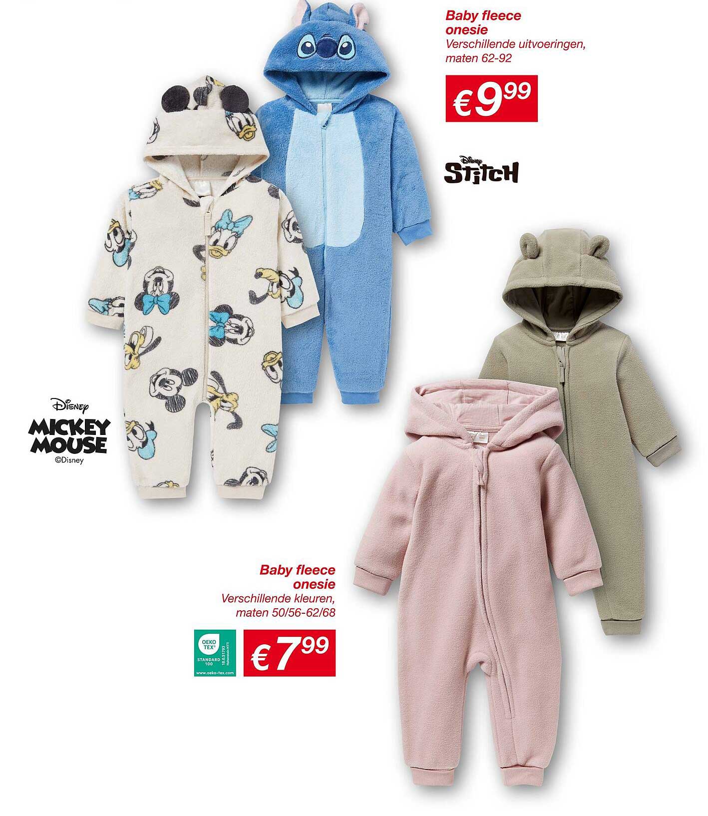 Baby fleece onesie