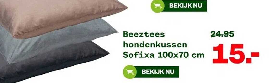 Beeztees hondentkussen Sofixa 100x70 cm