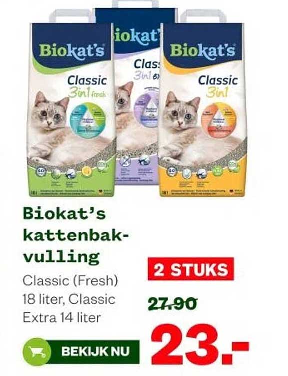 Biokat's kattenbakvulling