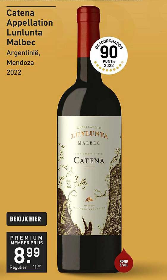 Catena Appellation Lunlunta Malbec