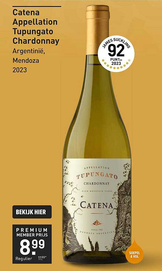 Catena Appellation Tupungato Chardonnay