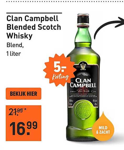 Clan Campbell Blended Scotch Whisky