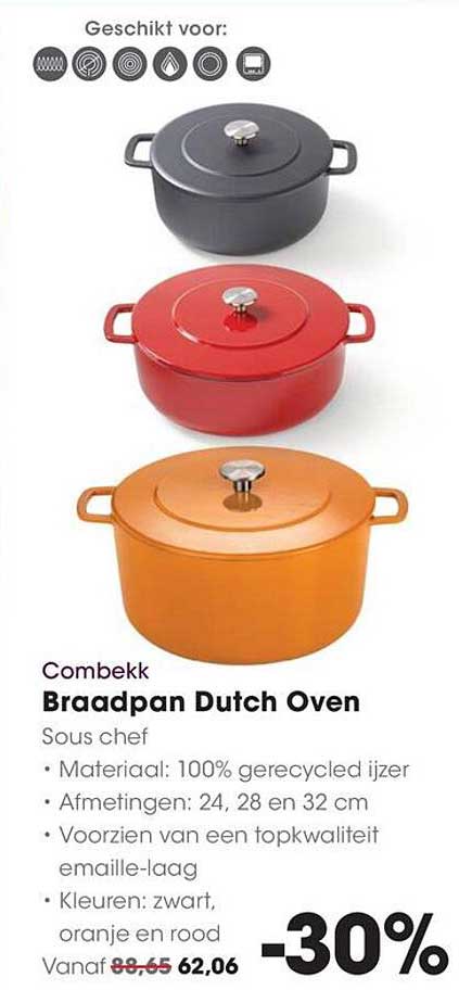 Combekk Braadpan Dutch Oven