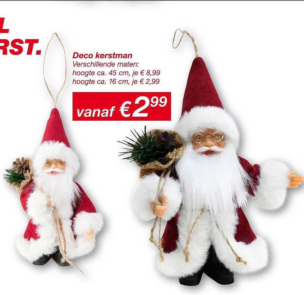 Deco kerstman
