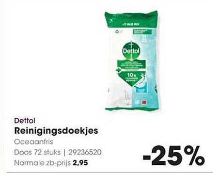 Dettol Reinigingsdoekjes