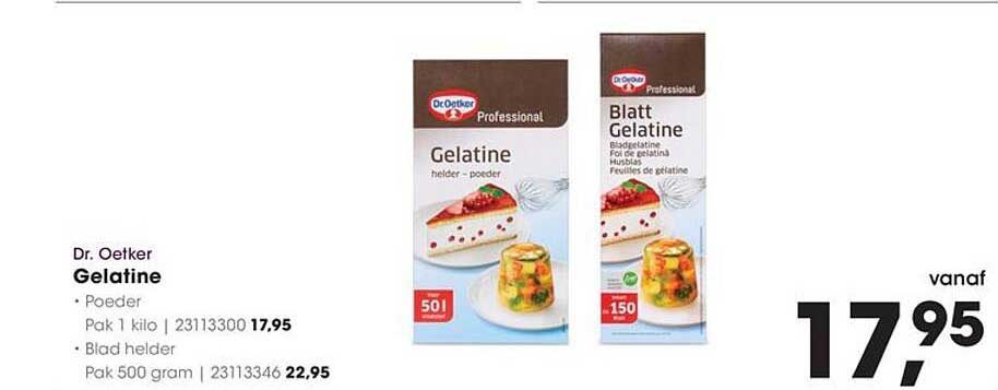 Dr. Oetker Gelatine