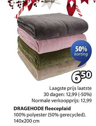 DRAGEHODE fleeceplaids