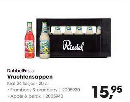 DubbelFrisss Vruchtensappen