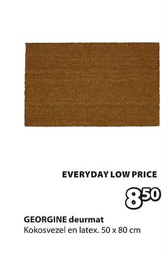 GEORGINA deurmat