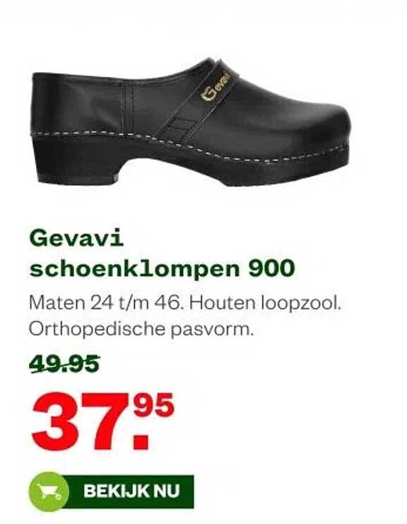 Gevavi schoenklompen 900