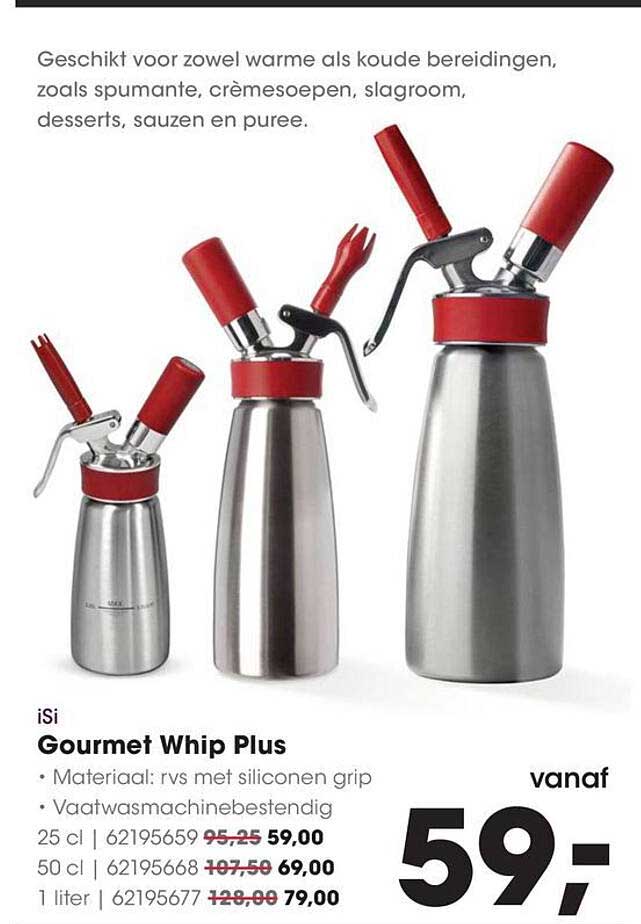Gourmet Whip Plus