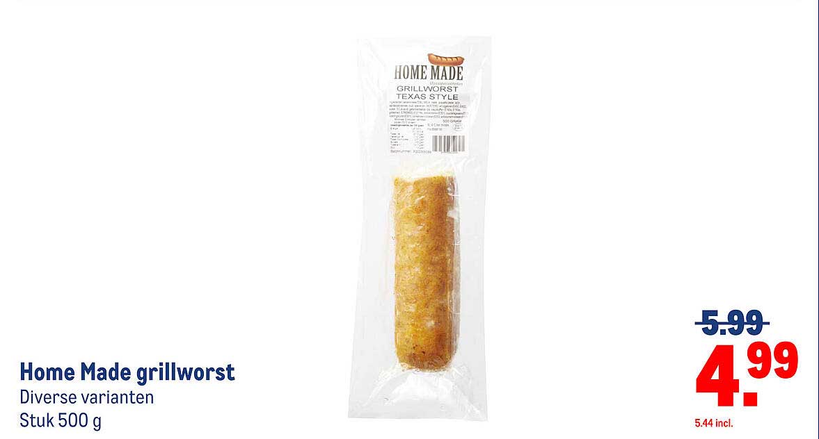 Home Made grillworst