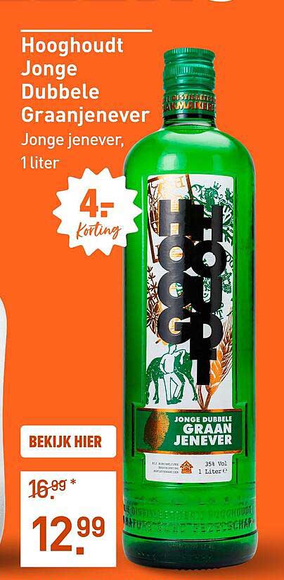 Hooghoudt Jonge Dubbele Graanjenever