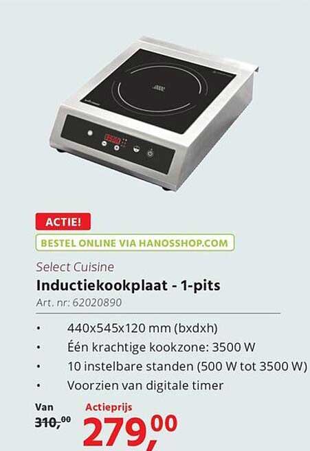 Inductiekookplaat - 1-pits