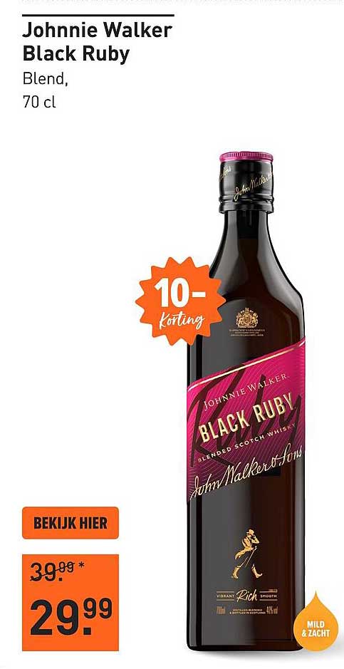 Johnnie Walker Black Ruby