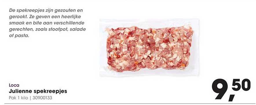 Julienne spekreepjes