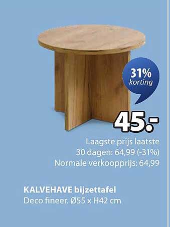 KALVEHAVE bijzettafel