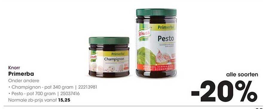 Knorr Primerba -20%