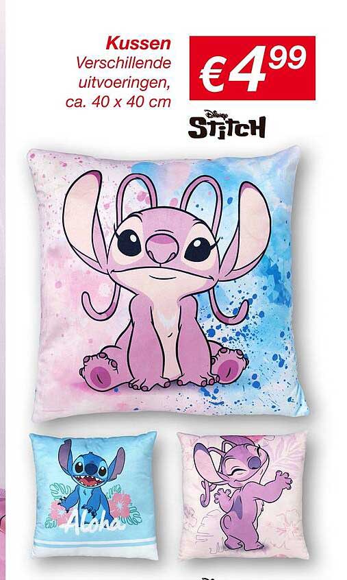 Kussen Verschillende uitvoeringen, ca. 40 x 40 cm