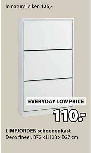 LIMFJORDEN schoenenkast