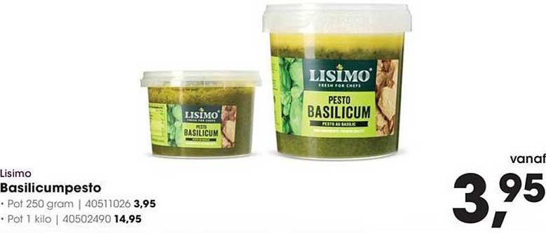 Lisimo Basilicum Pesto