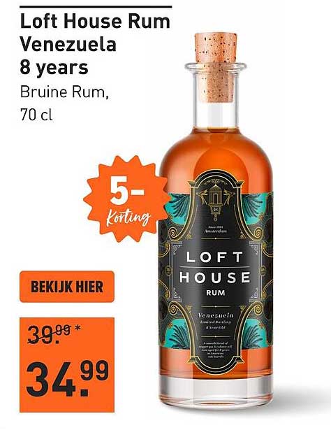 Loft House Rum Venezuela 8 years