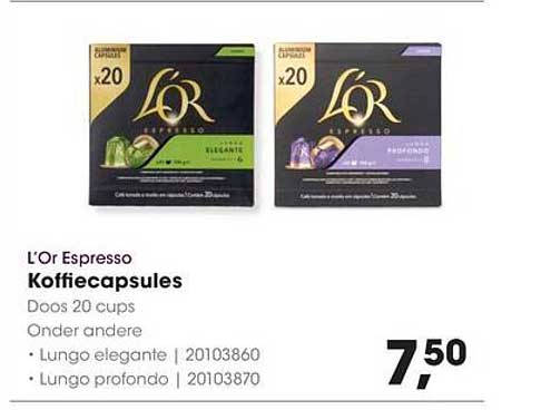 L'Or Espresso Koffiecapsules