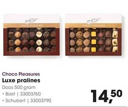 Luxe pralines