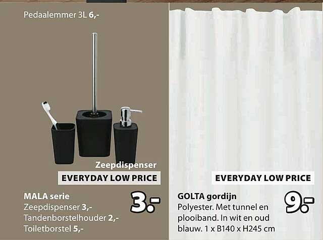 MALA serie Zeepdispenser