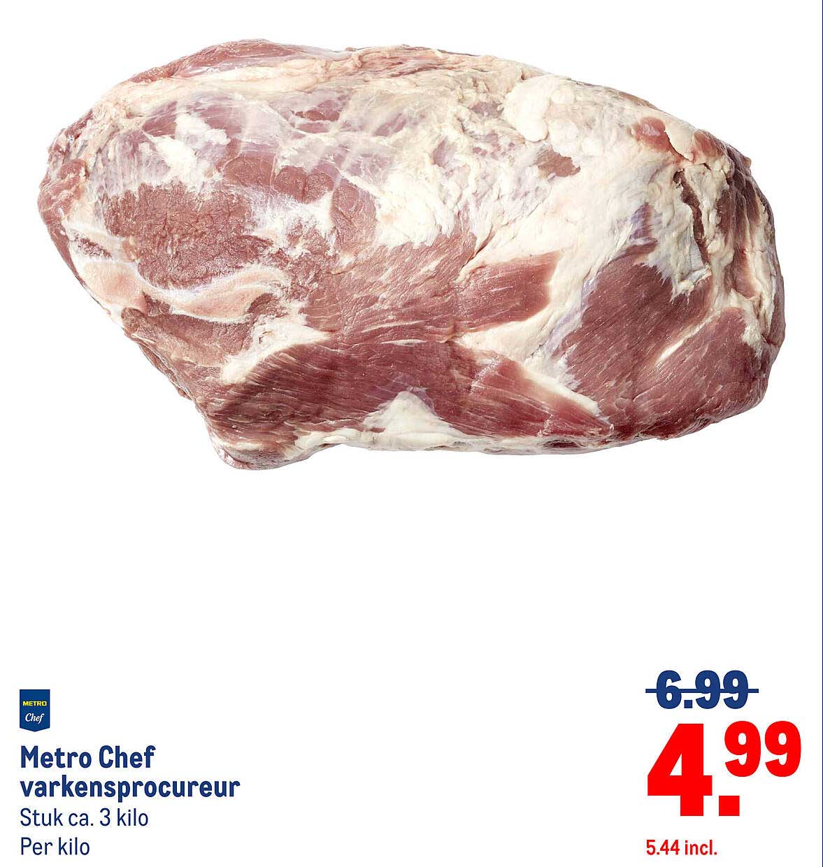 Metro Chef varkensprocureur