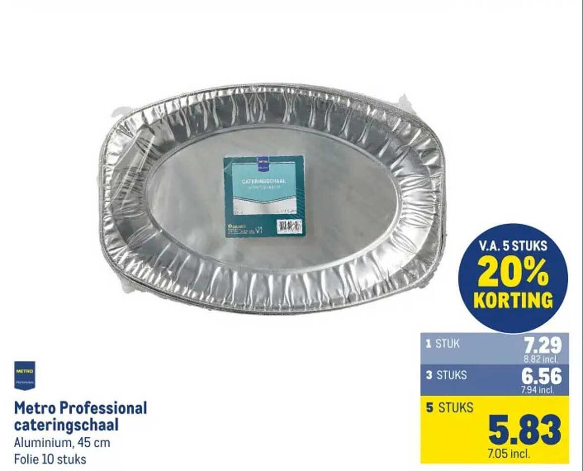 Metro Professional cateringschaal