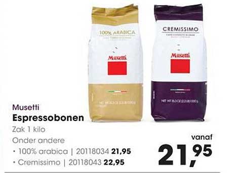 Musetti Espressobonen