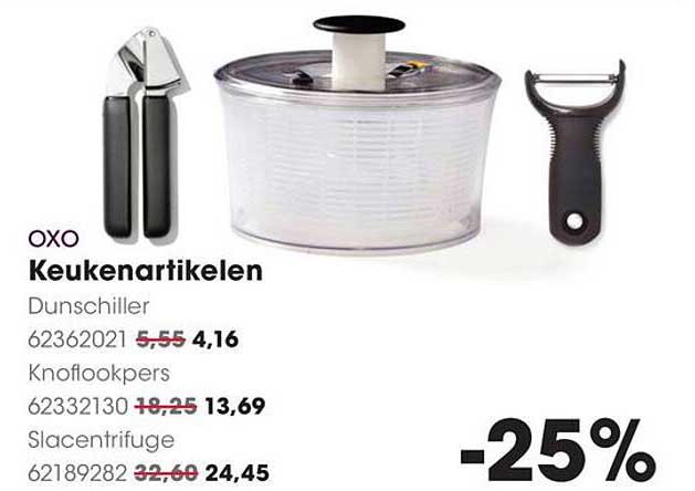 OXO Keukenartikelen - 25% korting