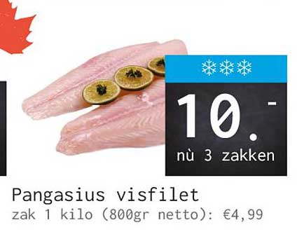 Pangasius visfilet