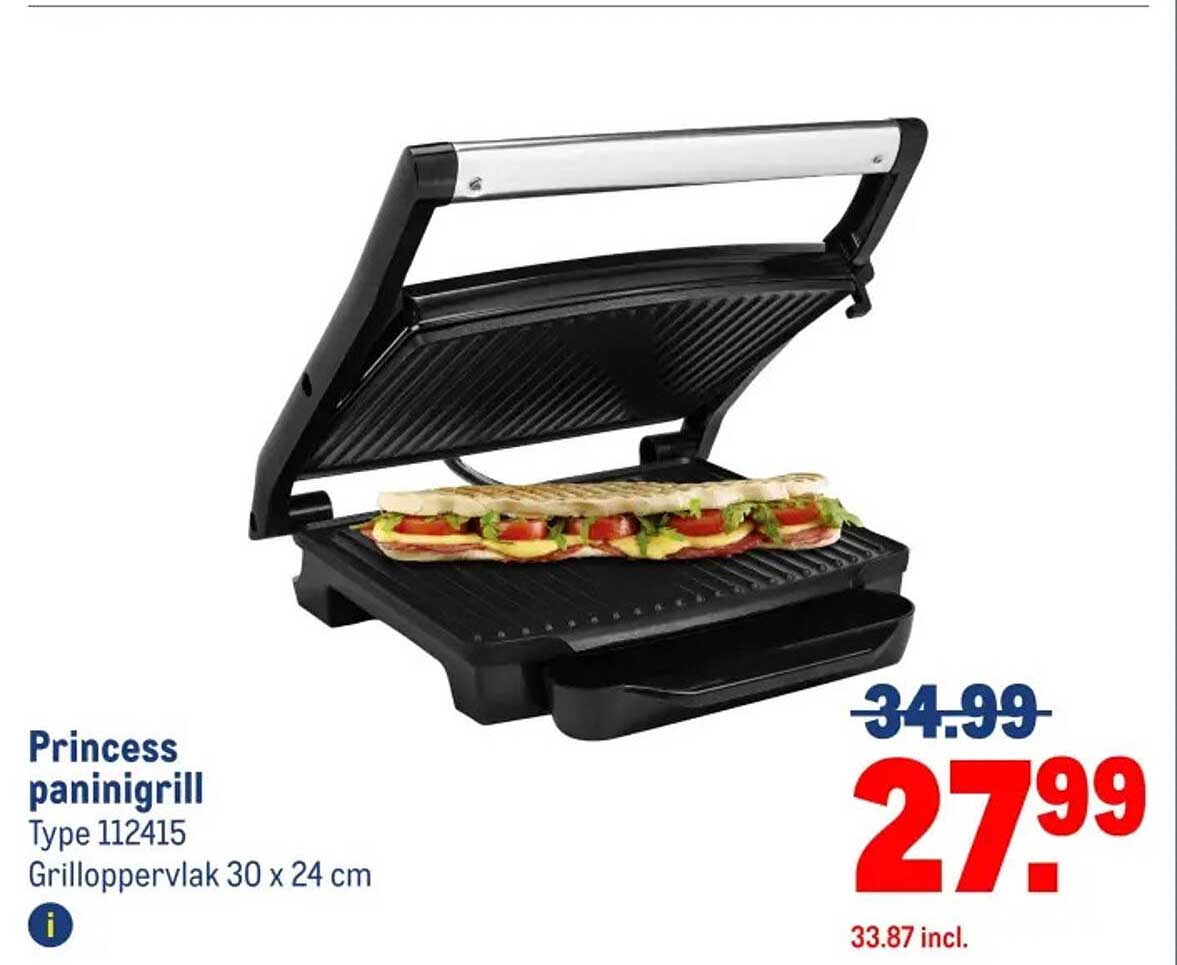 Princess paninigrill Type 112415