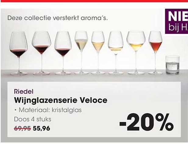 Riedel Wijnglatenserie Veloce