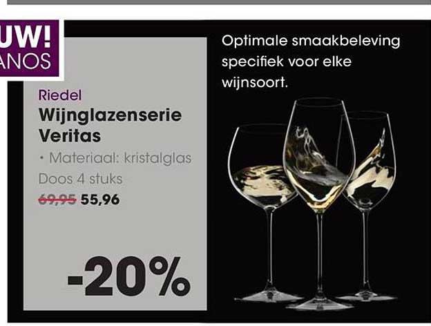 Riedel Wijnglazenserie Veritas -20%