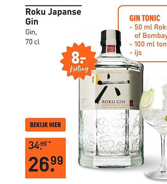 Roku Japanse Gin